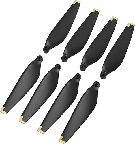 Miniatura 2 de GLOGLOW Hélices para drones, accesorios para drones PC Flexible Drone Wing Blade para Mini 3 (dorado)