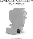 Solution G2 High Back Booster Car Seat - Moon Black