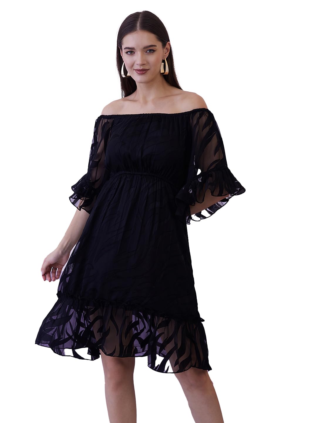 Black Brasso Dress-image-22