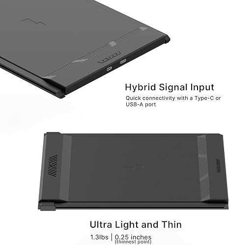 Miniatura 9 de Nuevo monitor portátil Duex Plus Mobile Pixels para laptop, 13.3" 1080P FHD Ultimate Portable Laptop Monitor Extender, USB CUSB A,