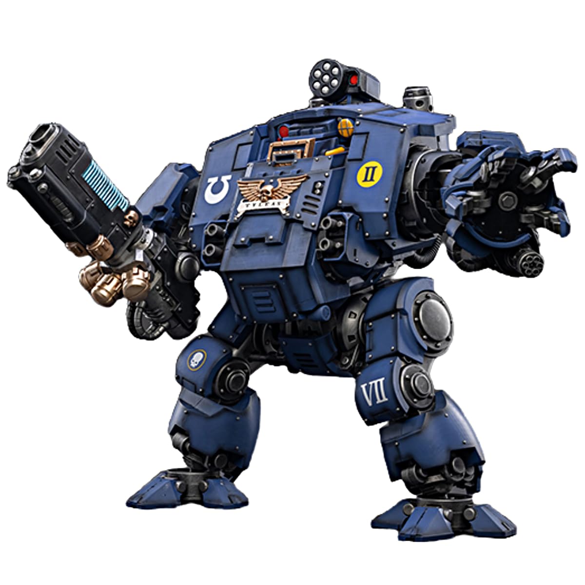 JOYTOY Figurka akcji 1/18 Mecha Warhammer 40k Ultramarines Redemptor Dreadnought Brother Tyleas 29,8 cm przedsprzedaż kolekcjonerska figurka prezenty zabawki dla dzieci w wieku 15+ i dorosłych
