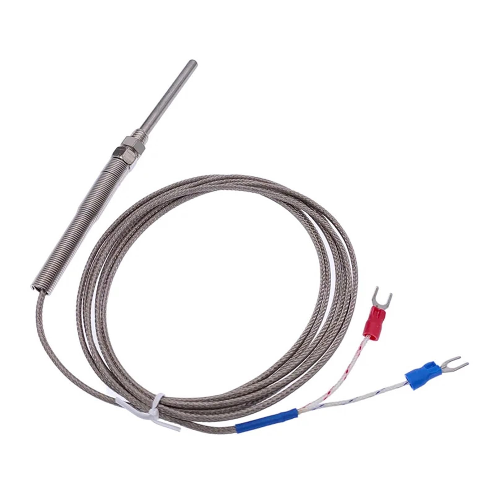 Capteur de température type K en acier inoxydable durable pour mesures haute performance