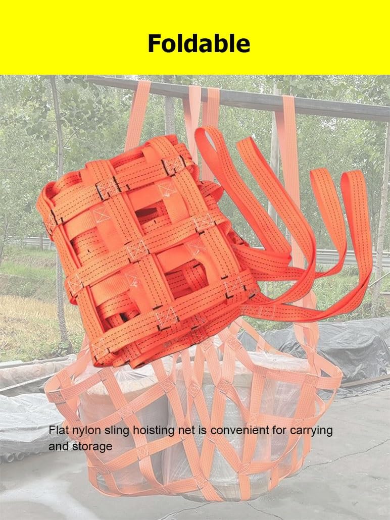 rete da carico, For Carico E Scarico Di Oggetti Pesanti Lavori(2x2m-3ton/6613.9lbs-20cm)