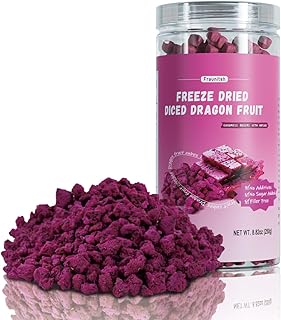 Fraunitsh Freeze-Dried Dragon Fruit, 8.82oz (250g), Natural Pink Pitaya ...
