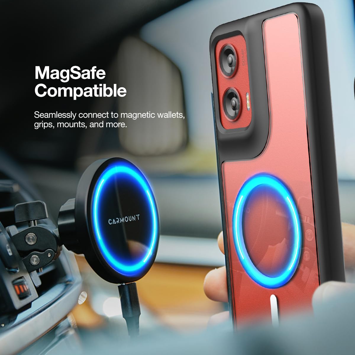TIANYUE Magnetische Hülle für Motorola X70 Air Pro