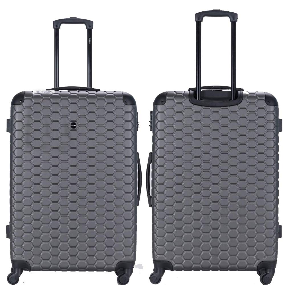 Hard Shell Case ABS Travel Luggage Suitcase 4 Wheel Spinner