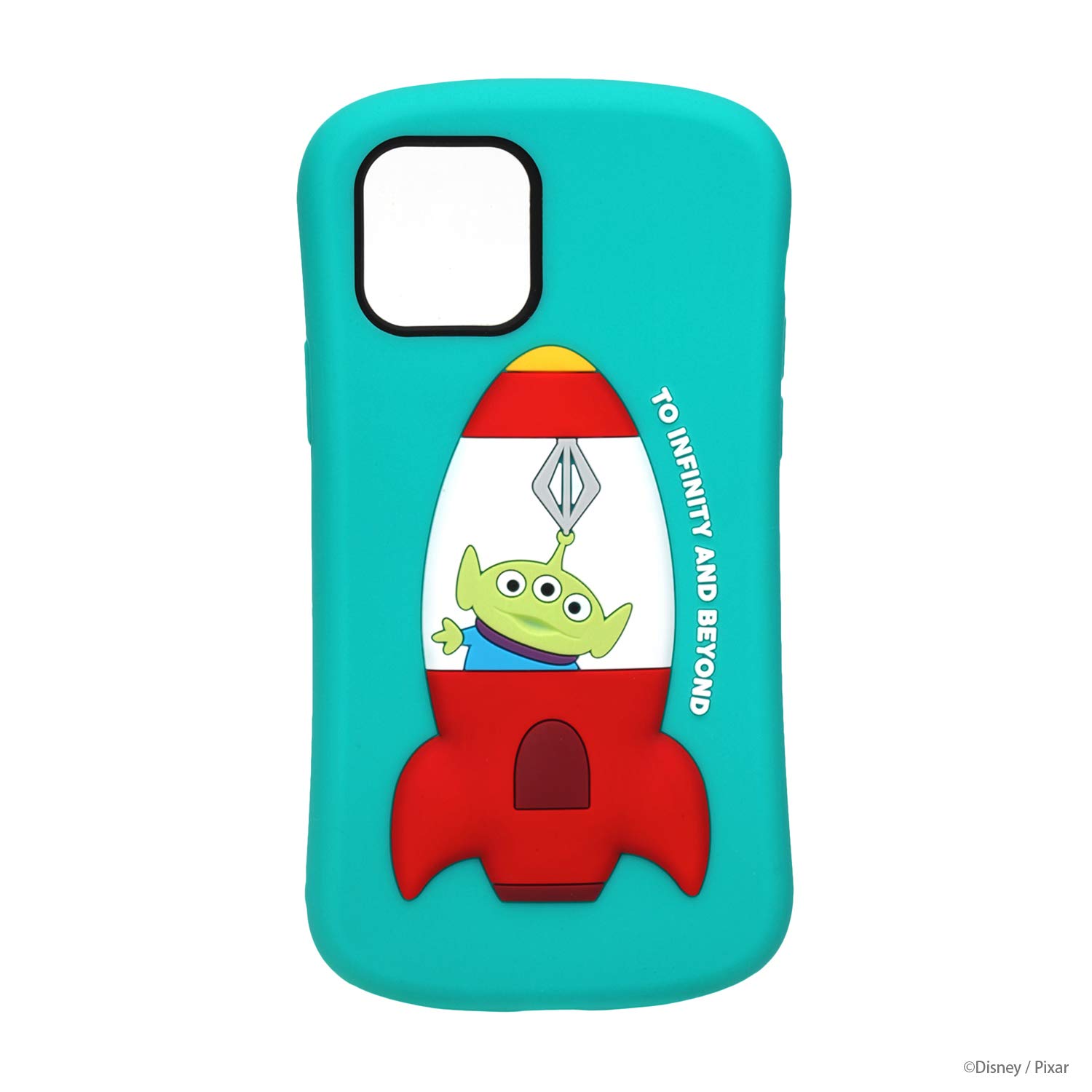 Premium Style iPhone 12 mini用 シリコンケース エイリアン PG-DSC20F07LGM