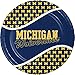 University of Michigan Wolverines Party Supply Pack! Bundle Includes Paper Plates & Napkins for 8 Guests