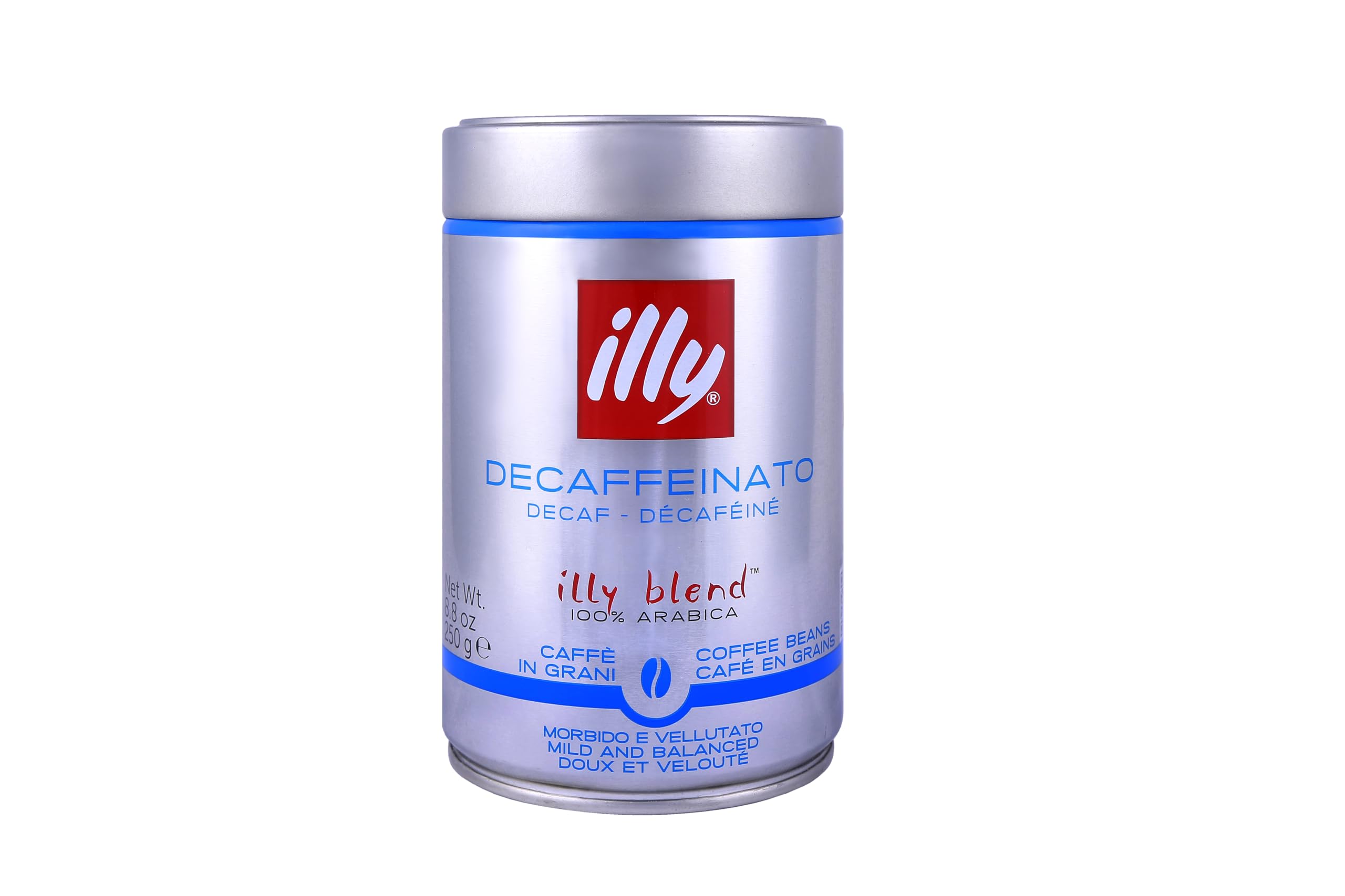Illy Espresso 12 x 250 g Bohnen Entkoffeiniert