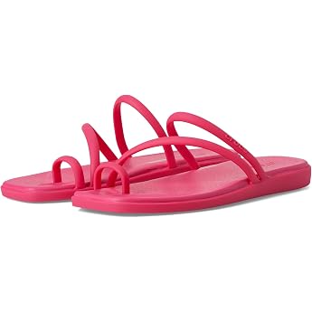 Crocs Damen Miami Toe Loop Sandal Flache Sandale