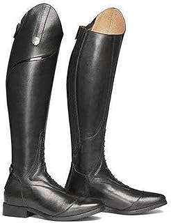 Men's Shoes Knight Horse Riding Boots(34-48), Knee High Horse Riding Boots, Back Zipper + Pointed Toe, Unisex + Slip Resis...