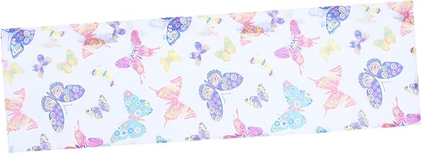 BESPORTBLE 1 Peça Cortina De Borboleta Para Decoração De Casa Cortinas Transparentes Persianas De Janela Romana Meia Cortina Para Janelas Sanefas De Cozinha Meia Janela Cortina Deslizante