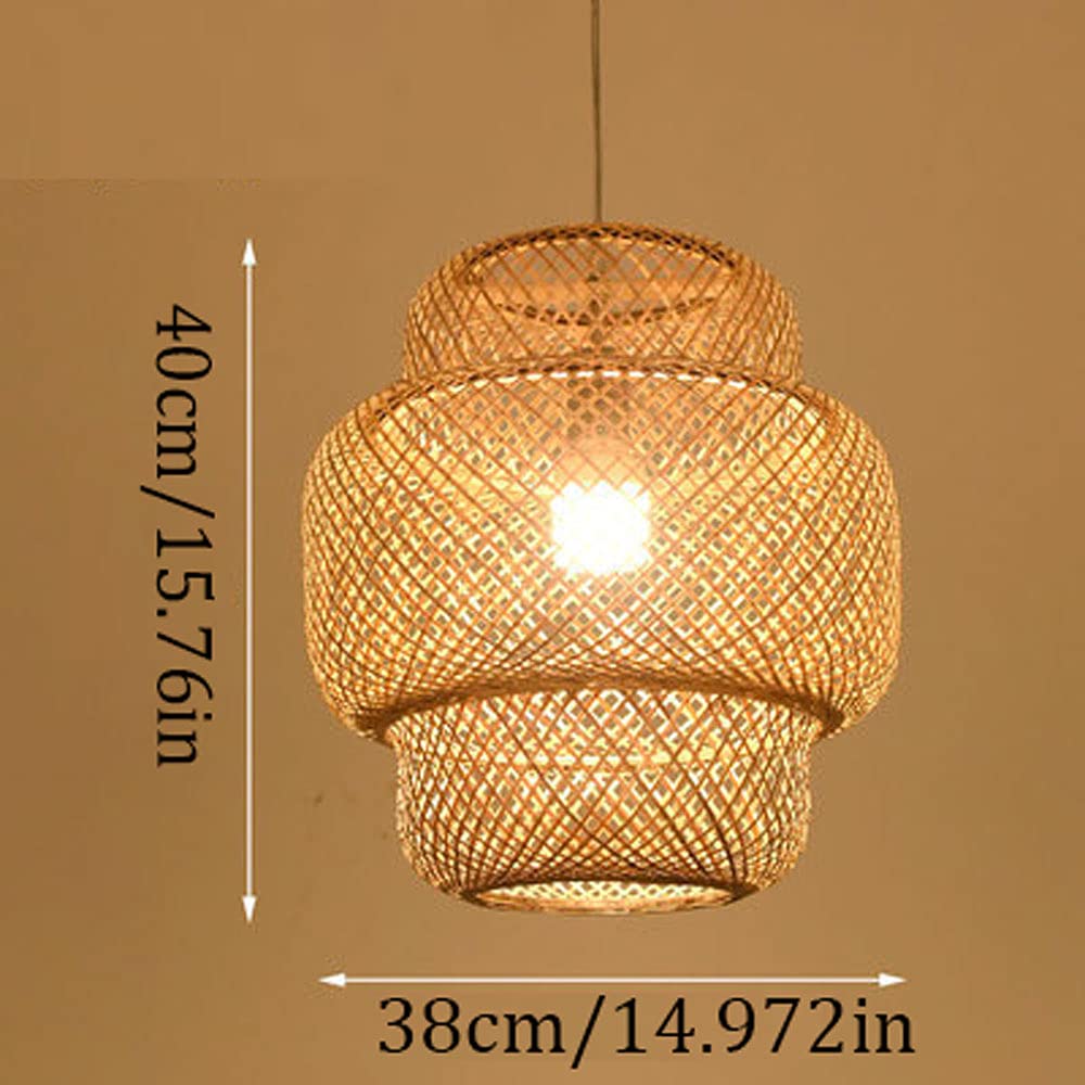 Hanglamp - Berta - 50 cm - Rotan - Jörn - Garden Interiors Tuinmeubelen Hanglamp - Berta - 50 cm - Rotan - Jörn - Garden Interiors Tuinmeubelen