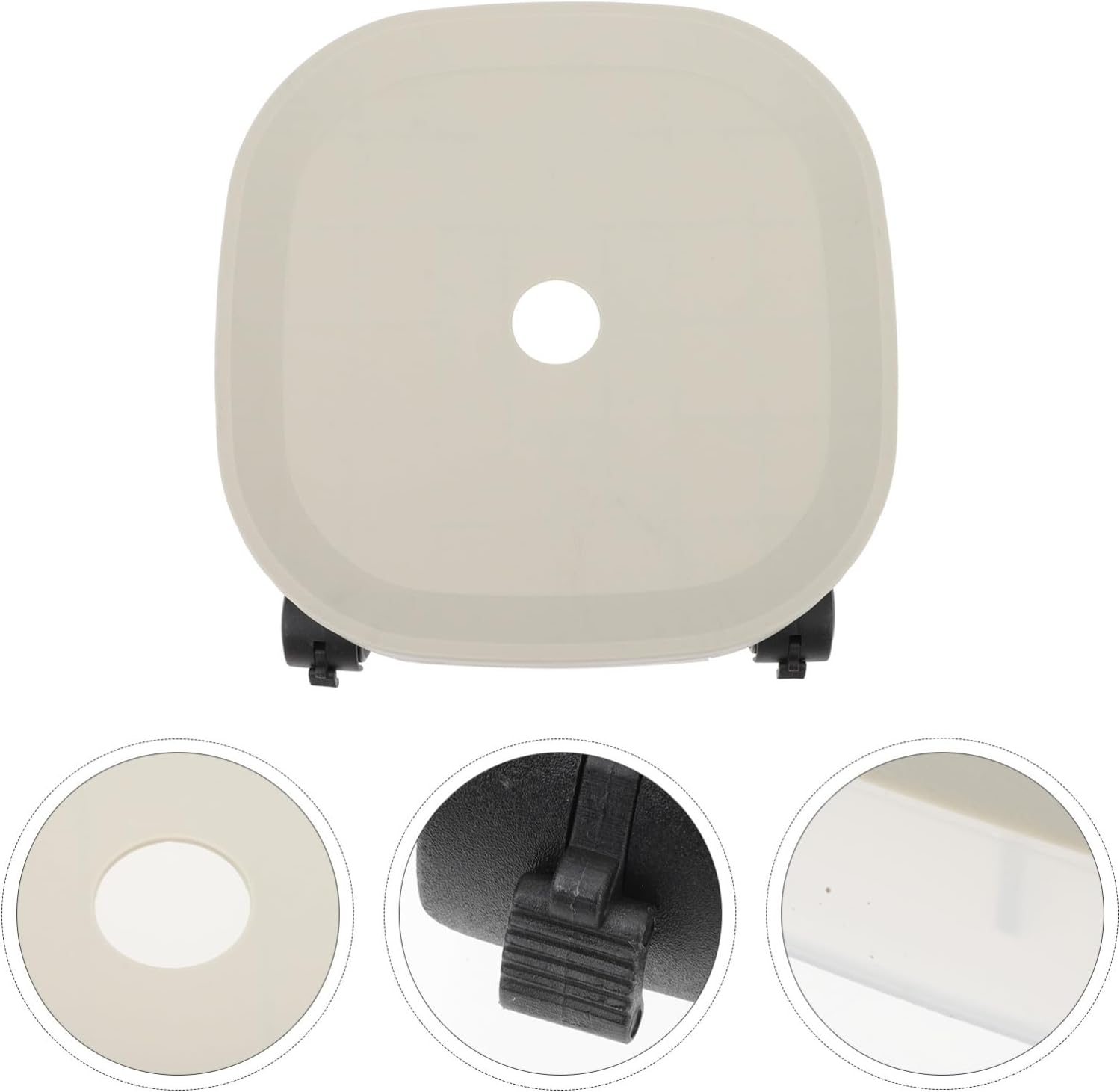 Indoor and Outdoor Plant Pot Stand Plastic Drawer Universal Wheels for Easy Movement for Balcony and Garden Mobile Flower Pot Bottom Bracket