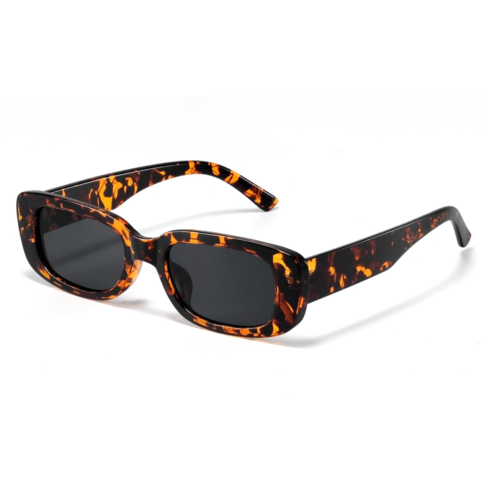 JASPIN Rectangle Sunglasses for Women Men Y2k Sun Glasses UV Protection