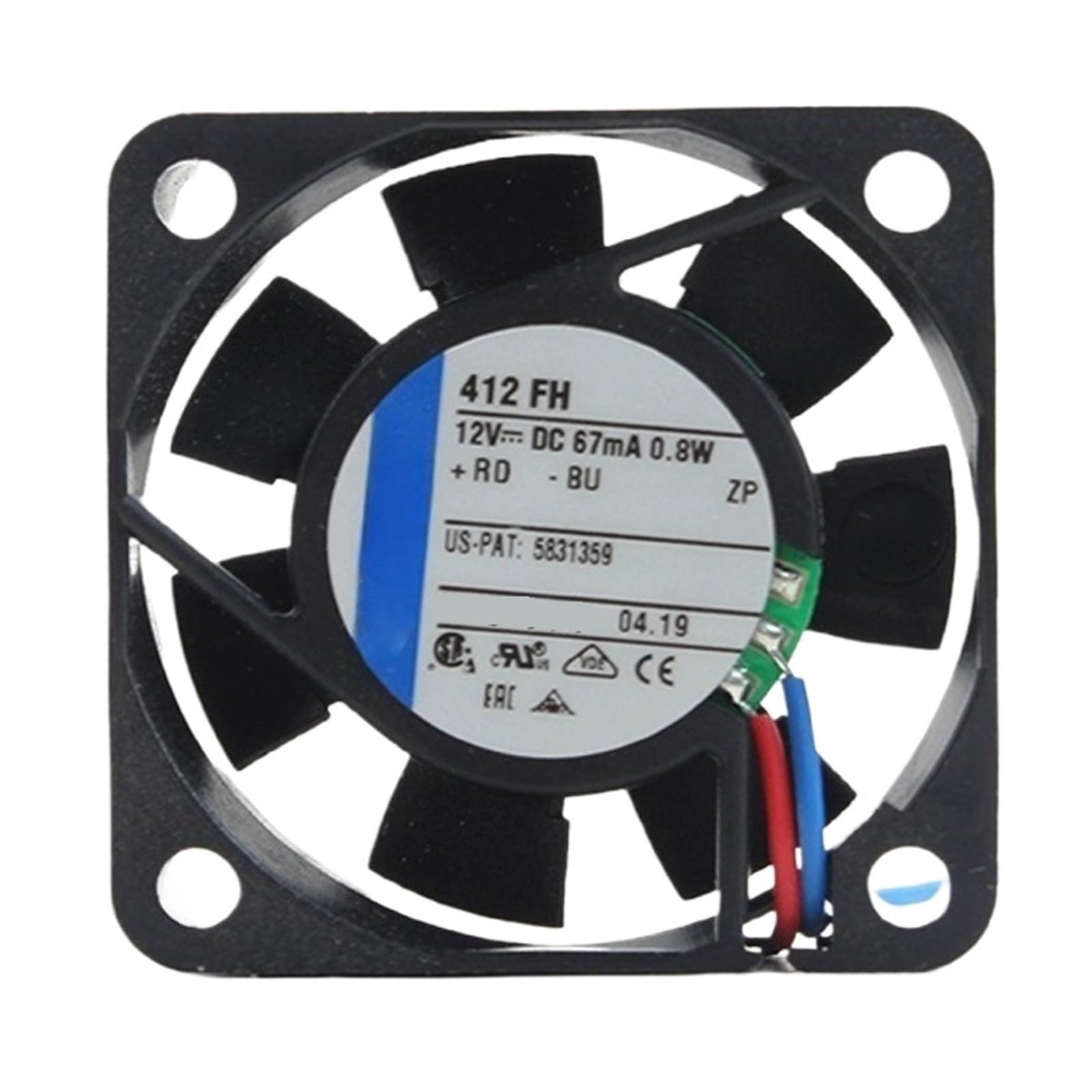 YMUGUEGH 412FH 12V 0.8W 4010 DC Inverter Cooling Fan