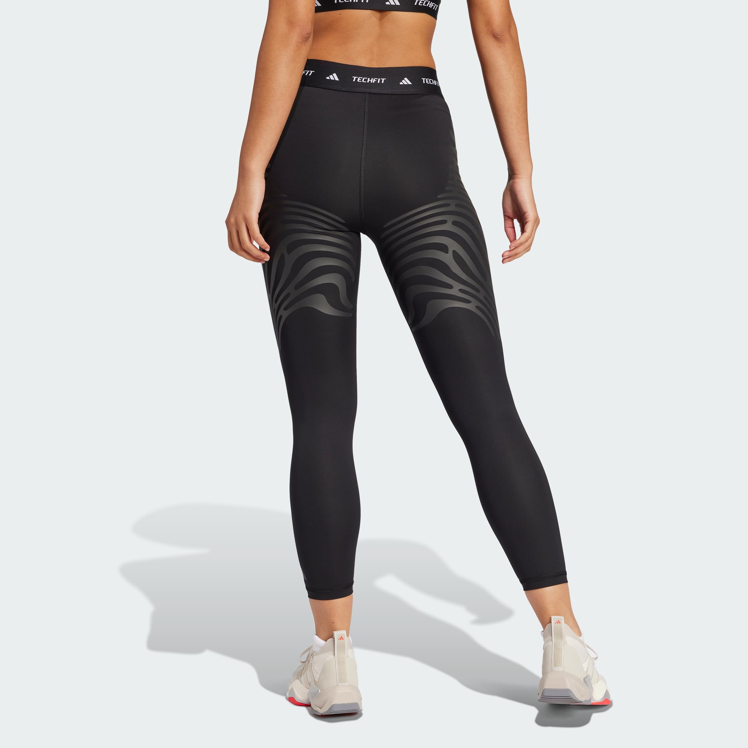 adidas Damskie legginsy Techfit Control X Rheon 7/8