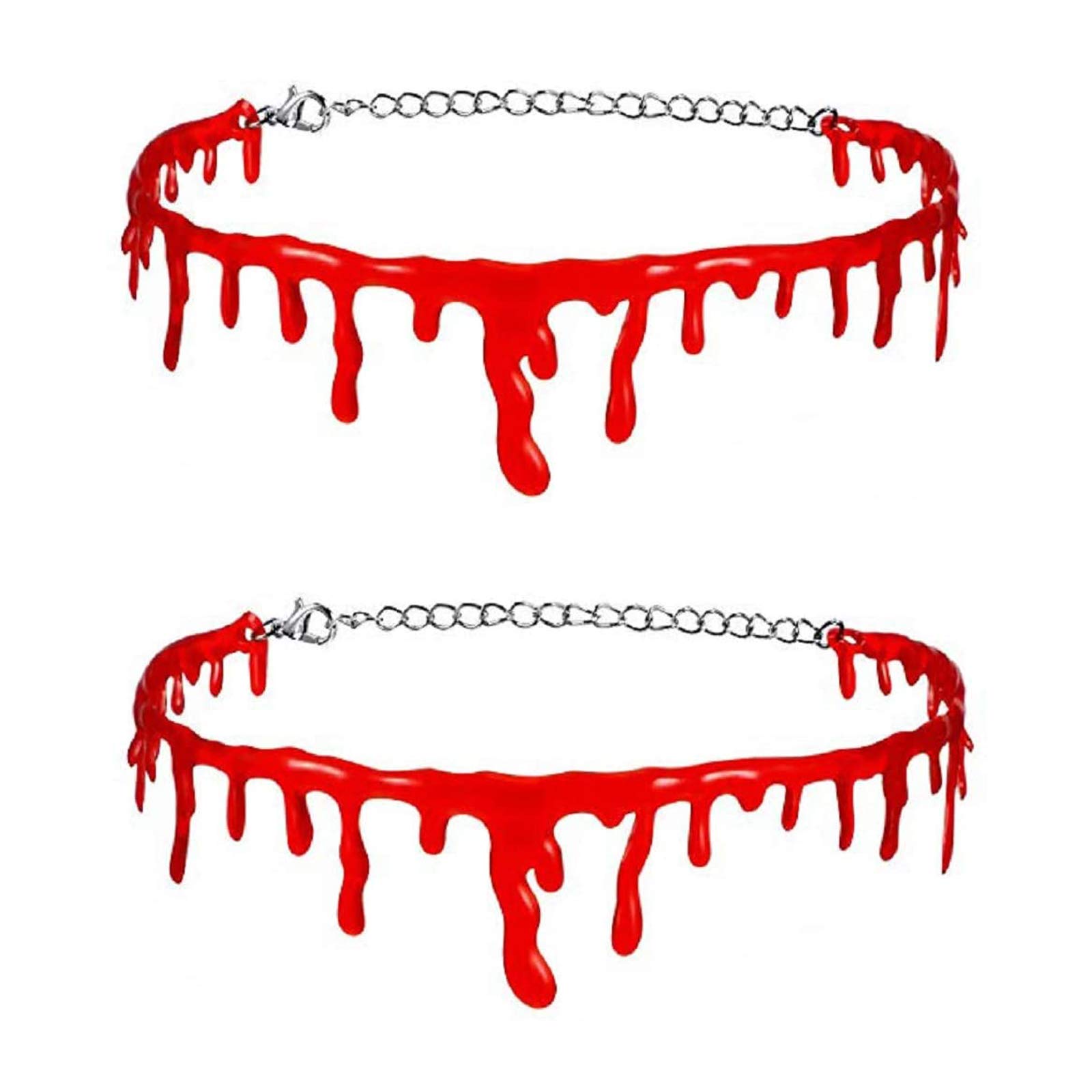 Amazon.com: Halloween Dripping Blood Necklace Bloody Choker 