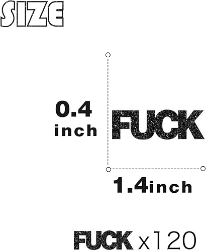 Miniatura 2 de ShuanQ 120 piezas de confeti con purpurina negra, decoración de mesa, divertidas decoraciones de cumpleaños, boda, despedida de soltera, confeti