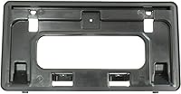 Vista 5 de DAT AUTO PARTS Soporte de placa de matrícula de parachoques delantero de repuesto para Honda Civic Sedan híbrido plástico texturizado negro