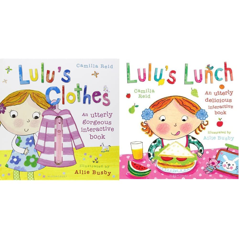 Lulu Series Pack Set: Lulu's Clothes + Lulu's Lunch (Set of 2 Books)