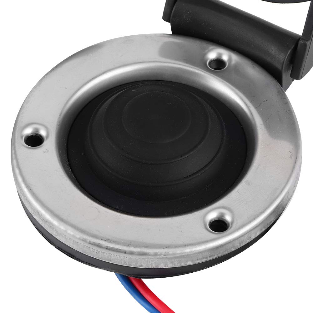 1Pair Marine Anchor Windlass Foot Switch, (12/24V DC) 5A Deck Compact