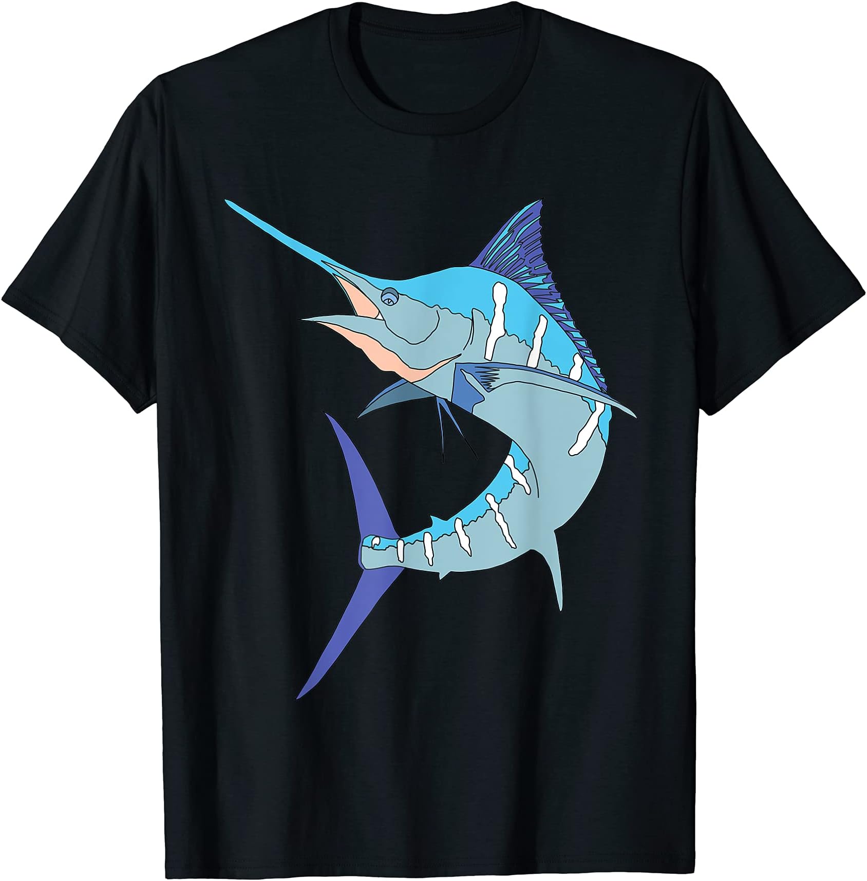Sword Fish Sport Fishing Marlin SailfishSwordfish Sport fishing Marlin Sailfish Billfish Hobby T-ShirtOEKO-TEX STANDARD 100