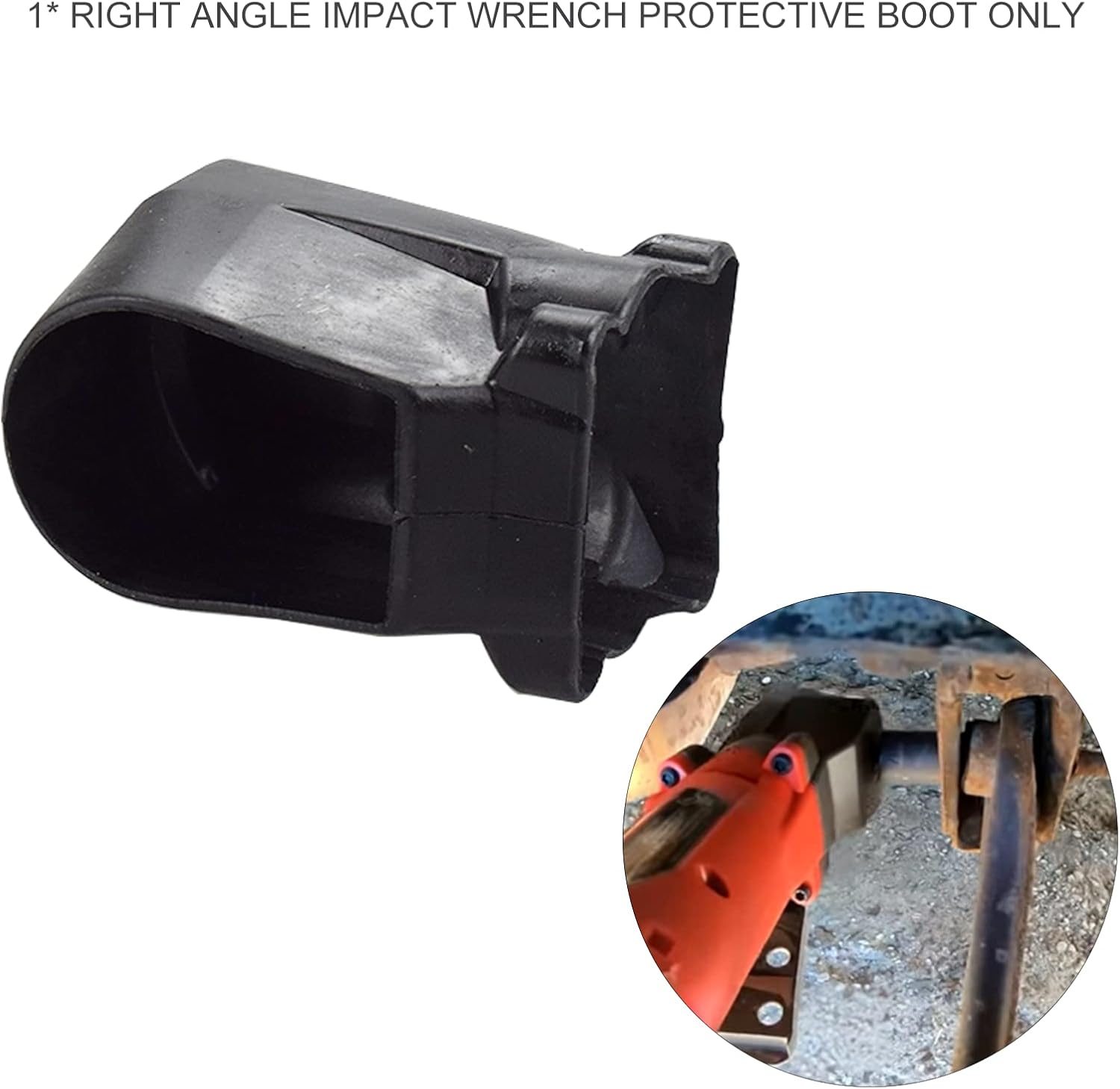 49-16-2564 Right Angle Impact Wrench Protective Rubber Boot 49-16-2564 Compatible with Fuel