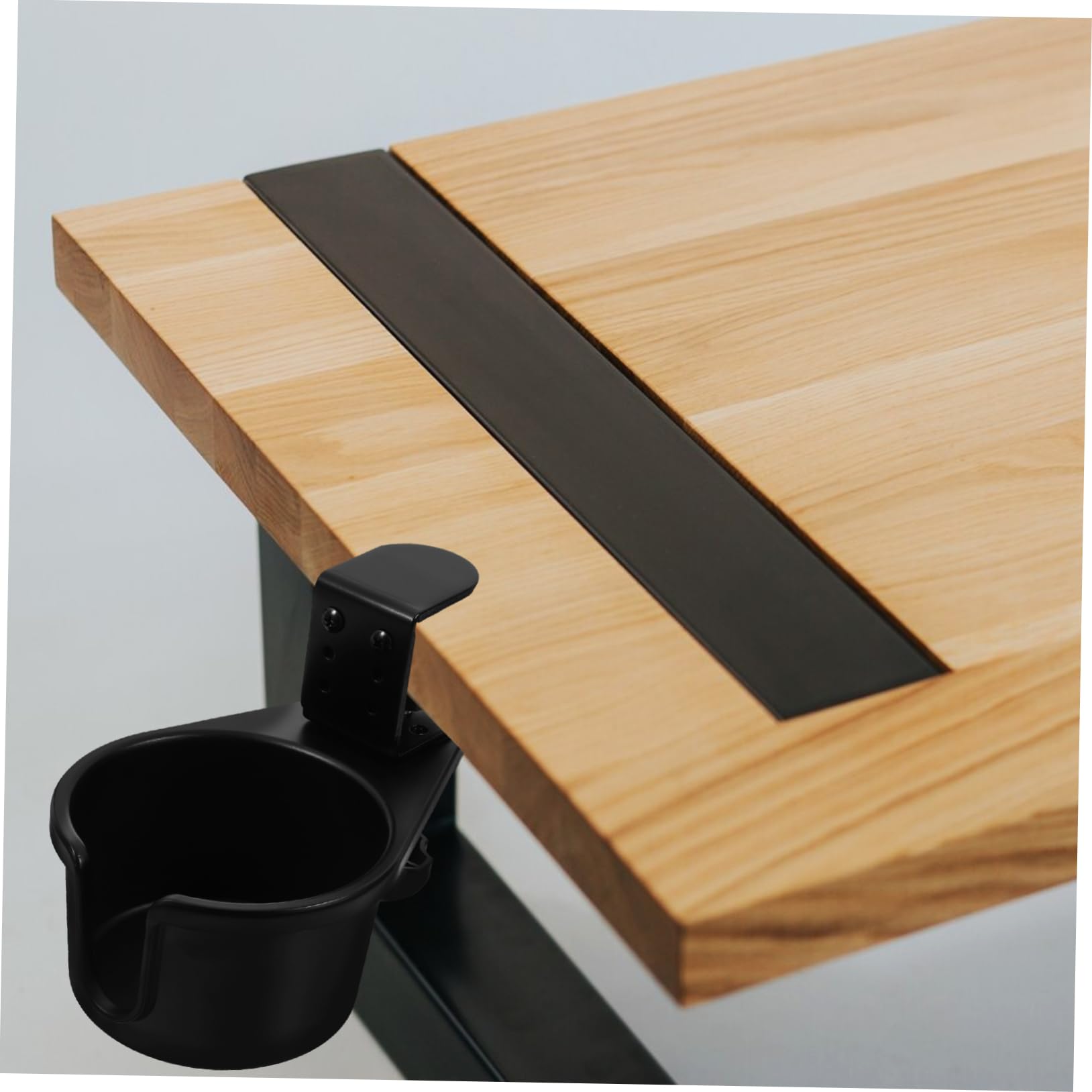 Gatuida 5pièces Porte-Tasse De Bureau Rotatif Support De Clip De Table Pratique pour Organiser Espace De Travail Accessoire De Gaming Et Bureau