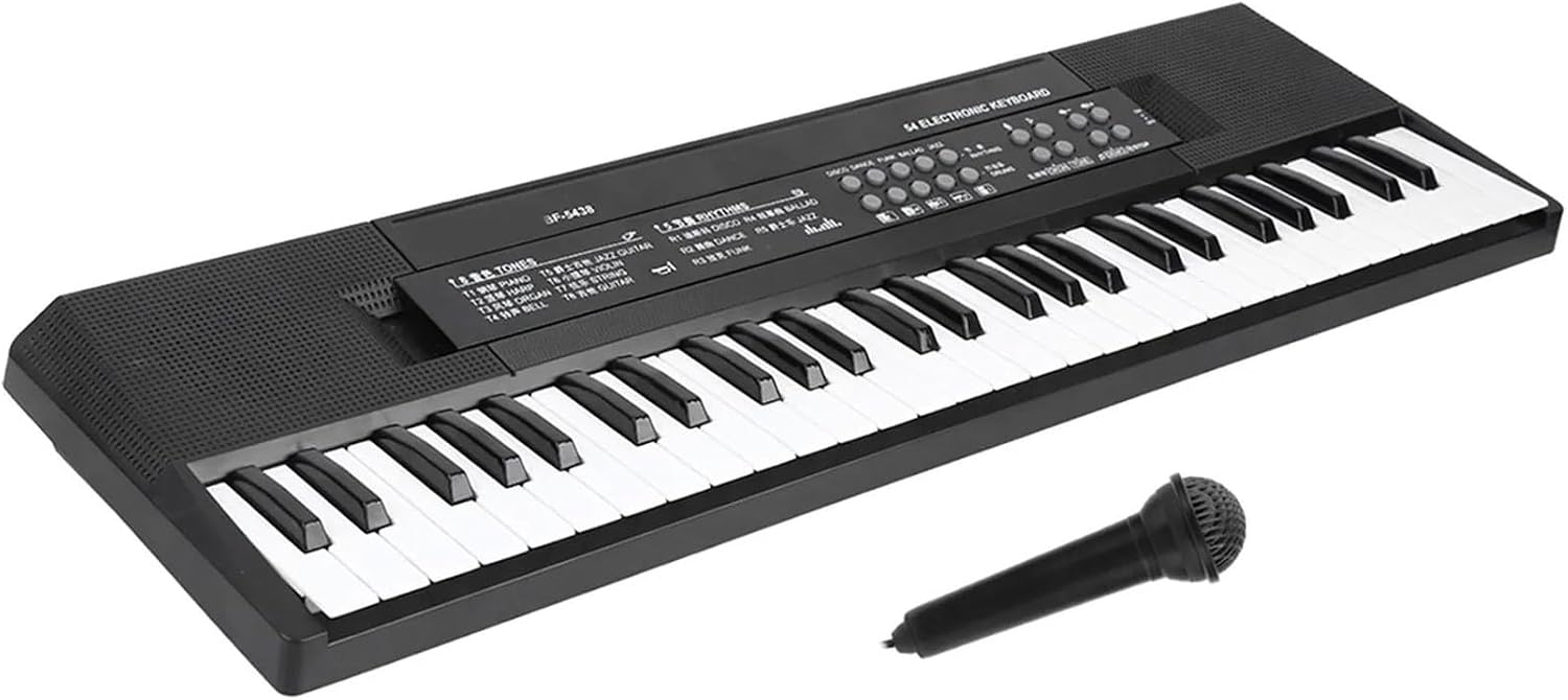 Electronic Piano Instrument Electronic Organ Microphone And Recording Function 54 Key Piano Keyboard Professional