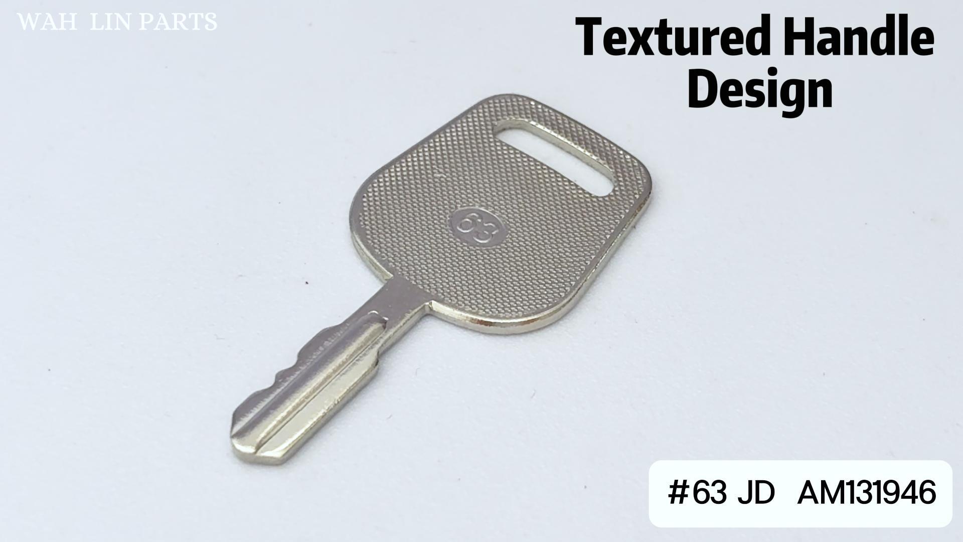 Image of 60 Construction Equipment Machinery Keys Heavy Equipment Master Keys Set | For CAT Caterpillar John Deere JCB Hyster Komatsu Kubota Takeuchi Volvo Yanmar Hitachi Construction Machine Operator