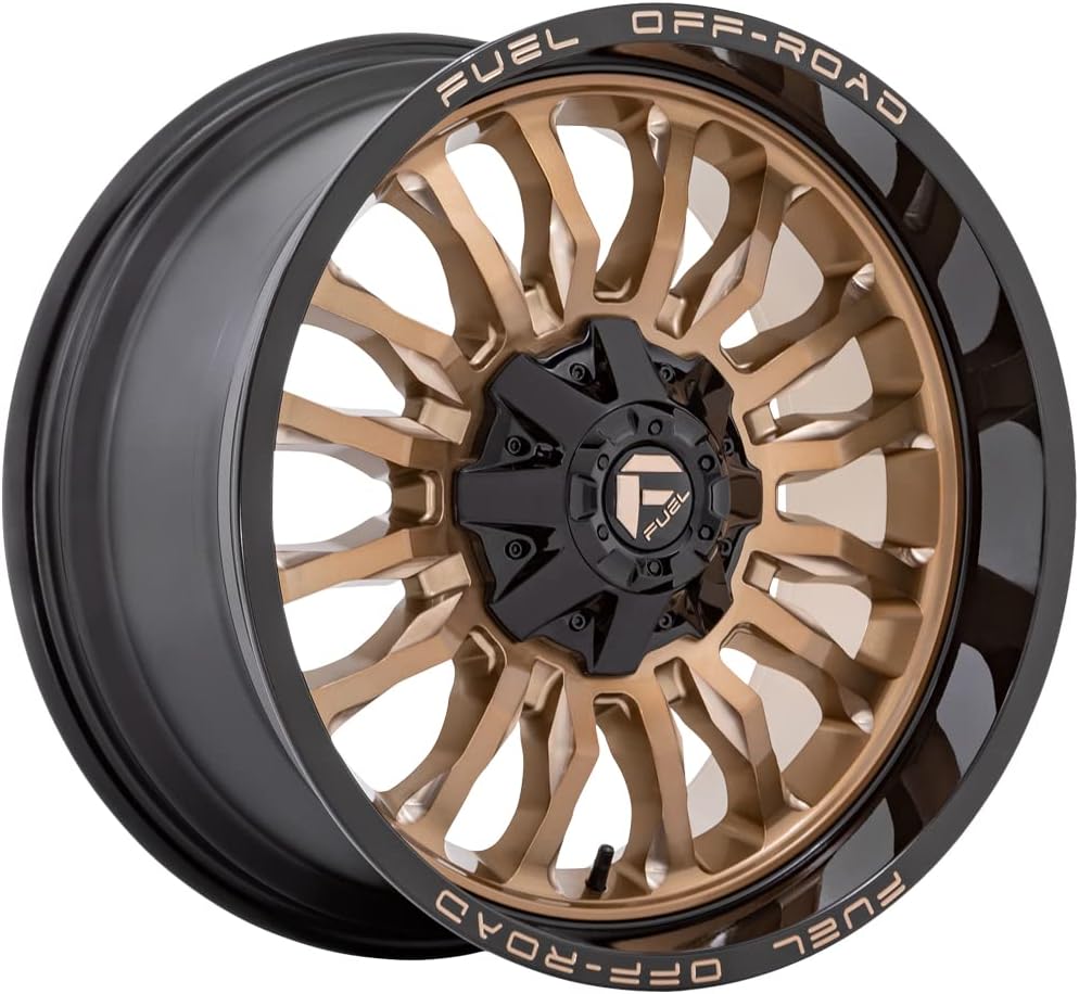 FUEL OFF-ROAD ARC 20X10 6X135/5.5 4.79-18mm PLATINUM BRONZE WITH BLACK LIP - D79720009847