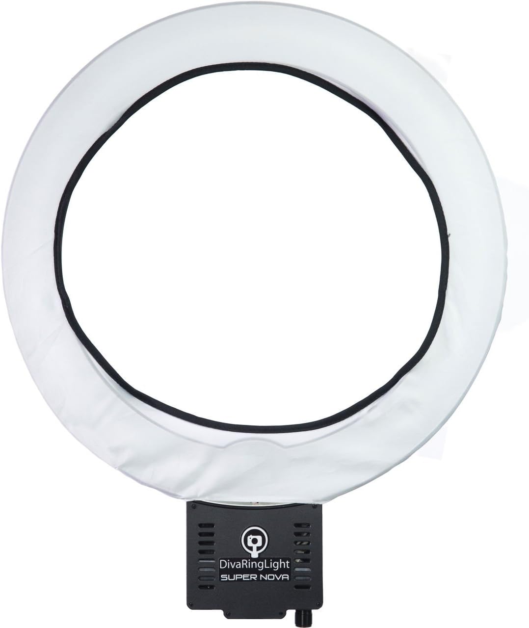 Diva Ring Light Super Nova 18" Dimmable Photo/Video Light with Mini Desk Tripod