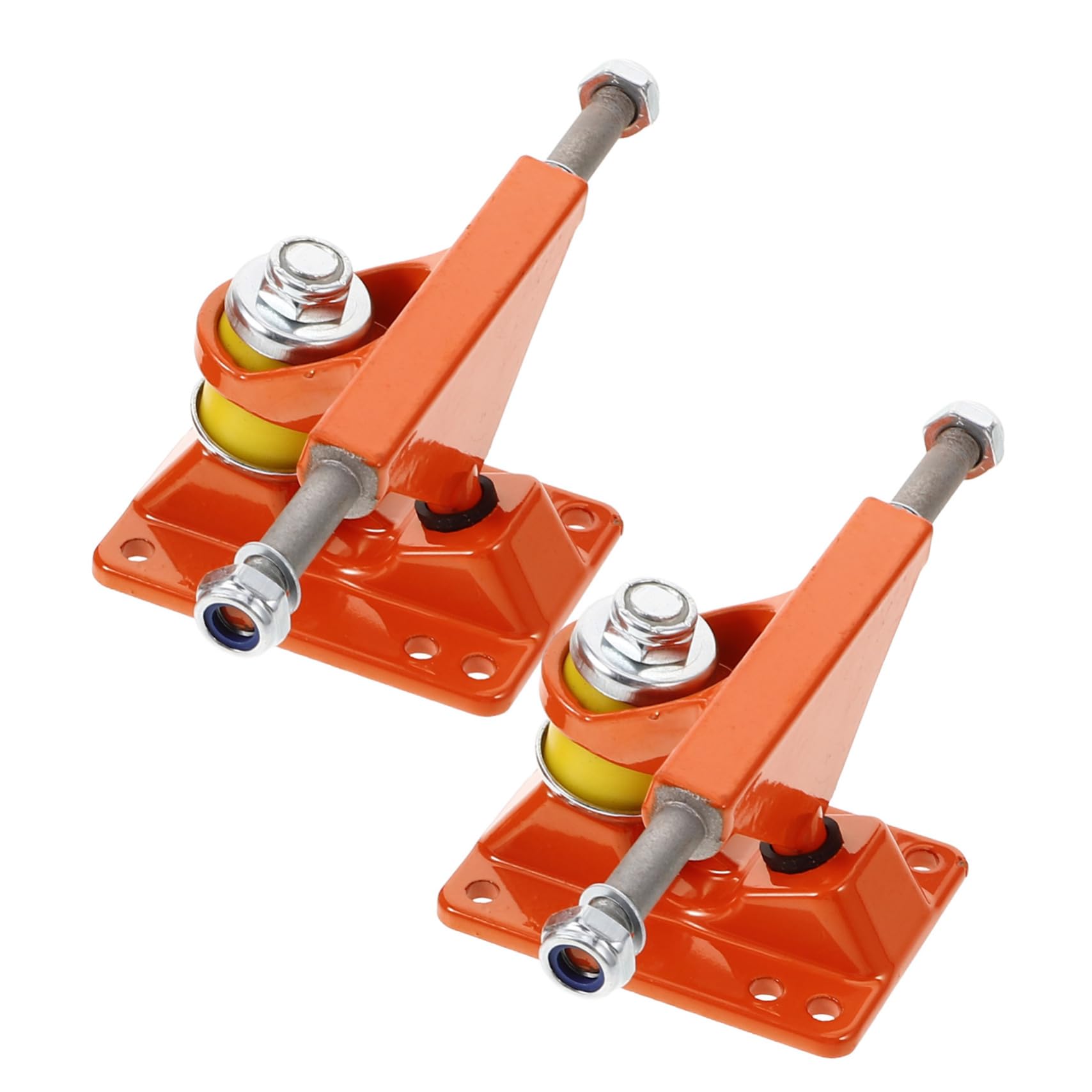 ibasenice 2pcs Independent Skateboard Trucks for Boys and Girls Skateboard Trucks Wheels Metal Construction Vibrant Pattern Safety Stability