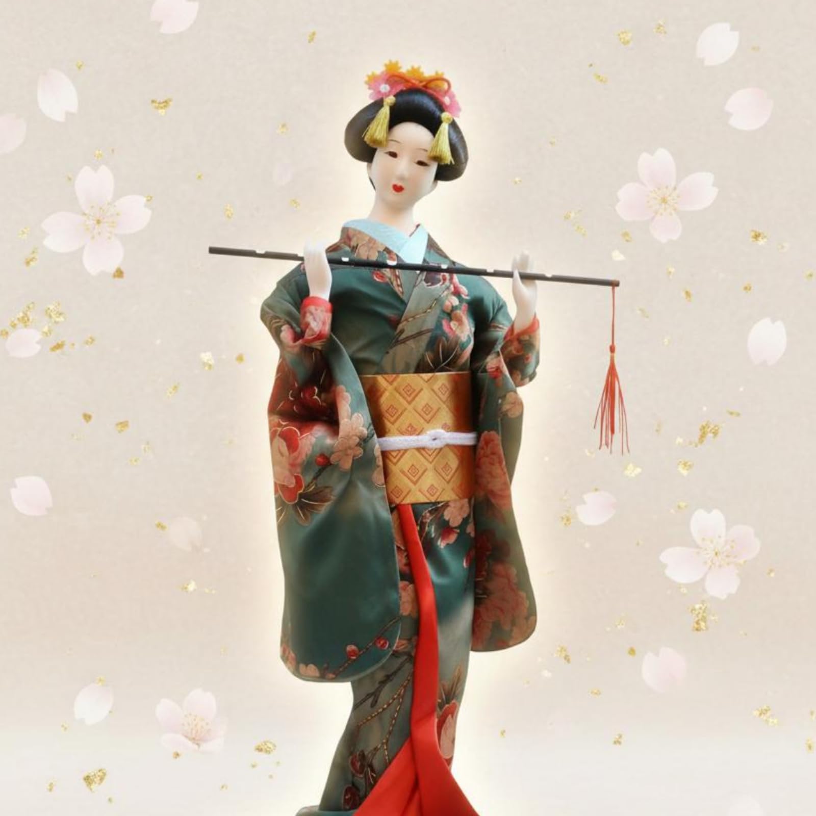 Amazon.co.jp: Jinhxofs 芸者様式形 手作り 芸者フィギュア 布製衣装