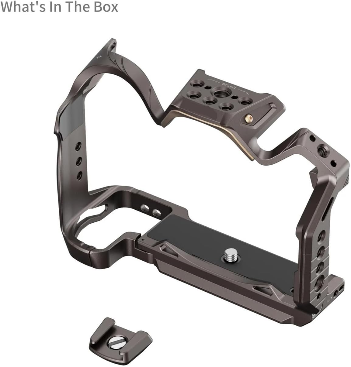 Video Camera Rig, Cage,Compatible for Nikon Z5/ Z5II / Z6 Z6II Z7 Z7II with Quick Release NATO Rail Full Camera,for Vlogging