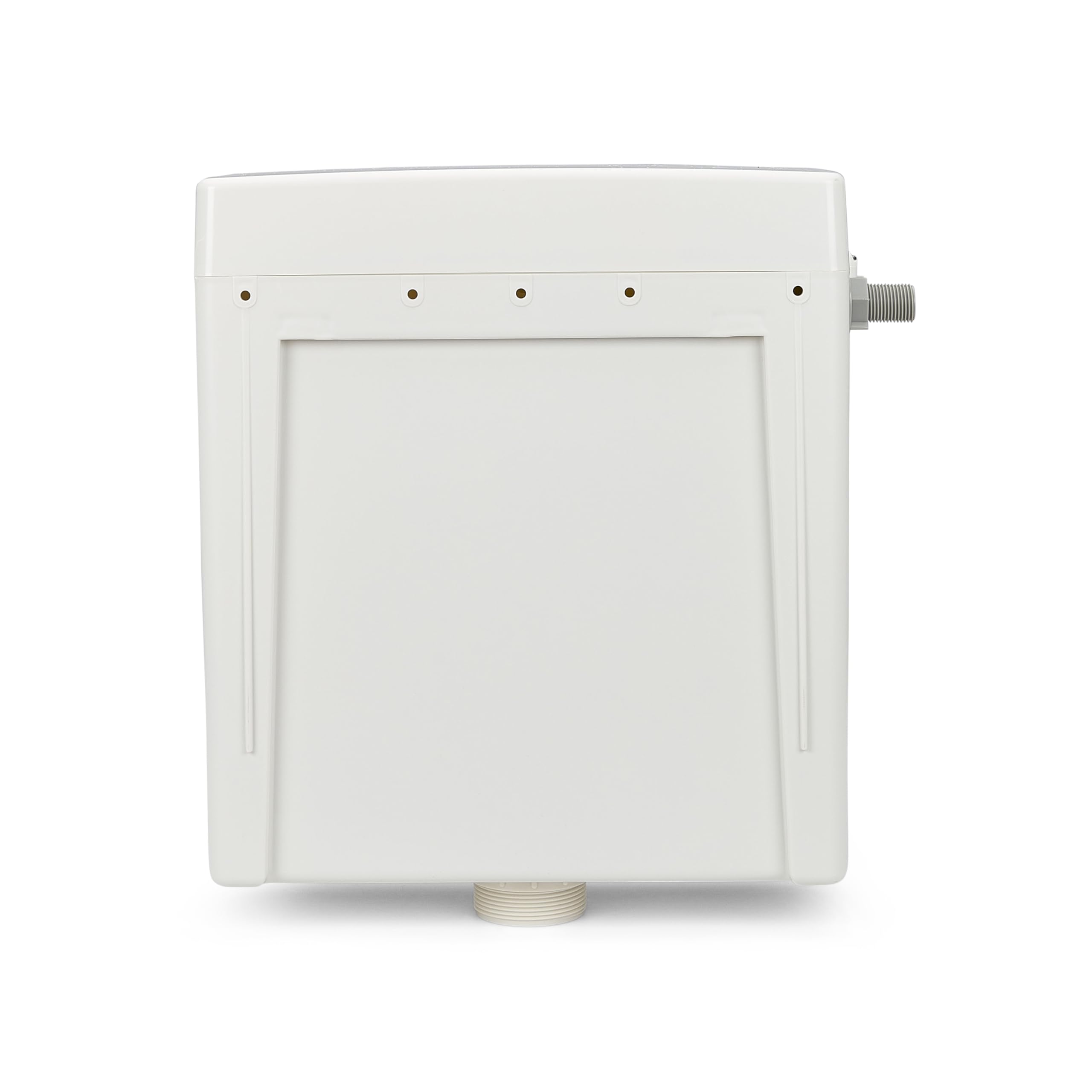 LavaTap FlushDaddy Hideaway CIST12 - Cassetta WC compatta a scomparsa con doppio scarico 6L/3L - Valvola di riempimento con ingresso laterale - Approvata WRAS per WC a parete o a parete