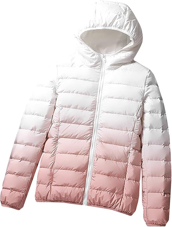 ジャケット・アウター Gradient Double zip fur down jacket y2k Gradient Double zip fur down jacket y2k