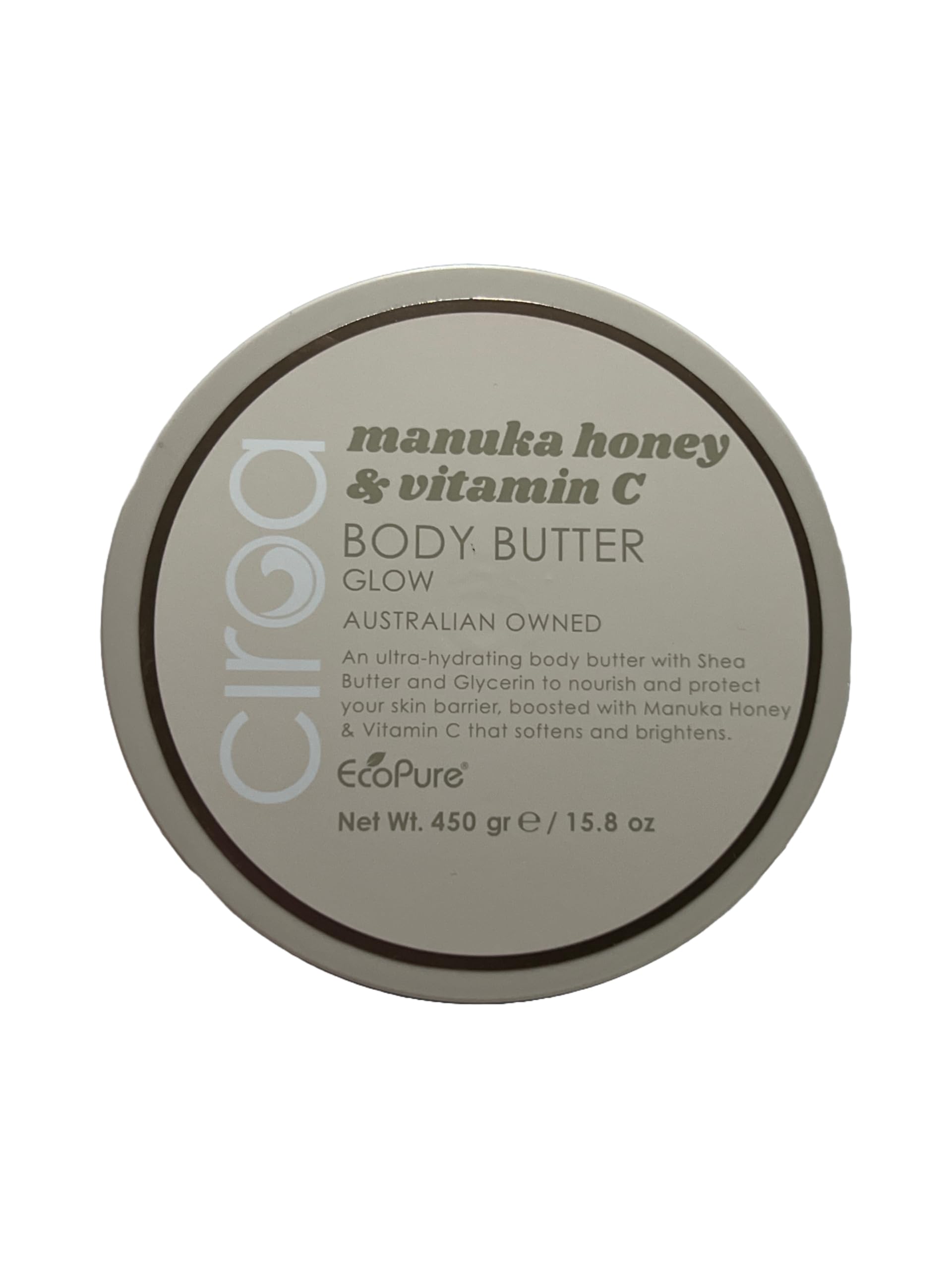 Ciroa Manuka Honey & Vitamin C Body Butter Glow 15.8 oz