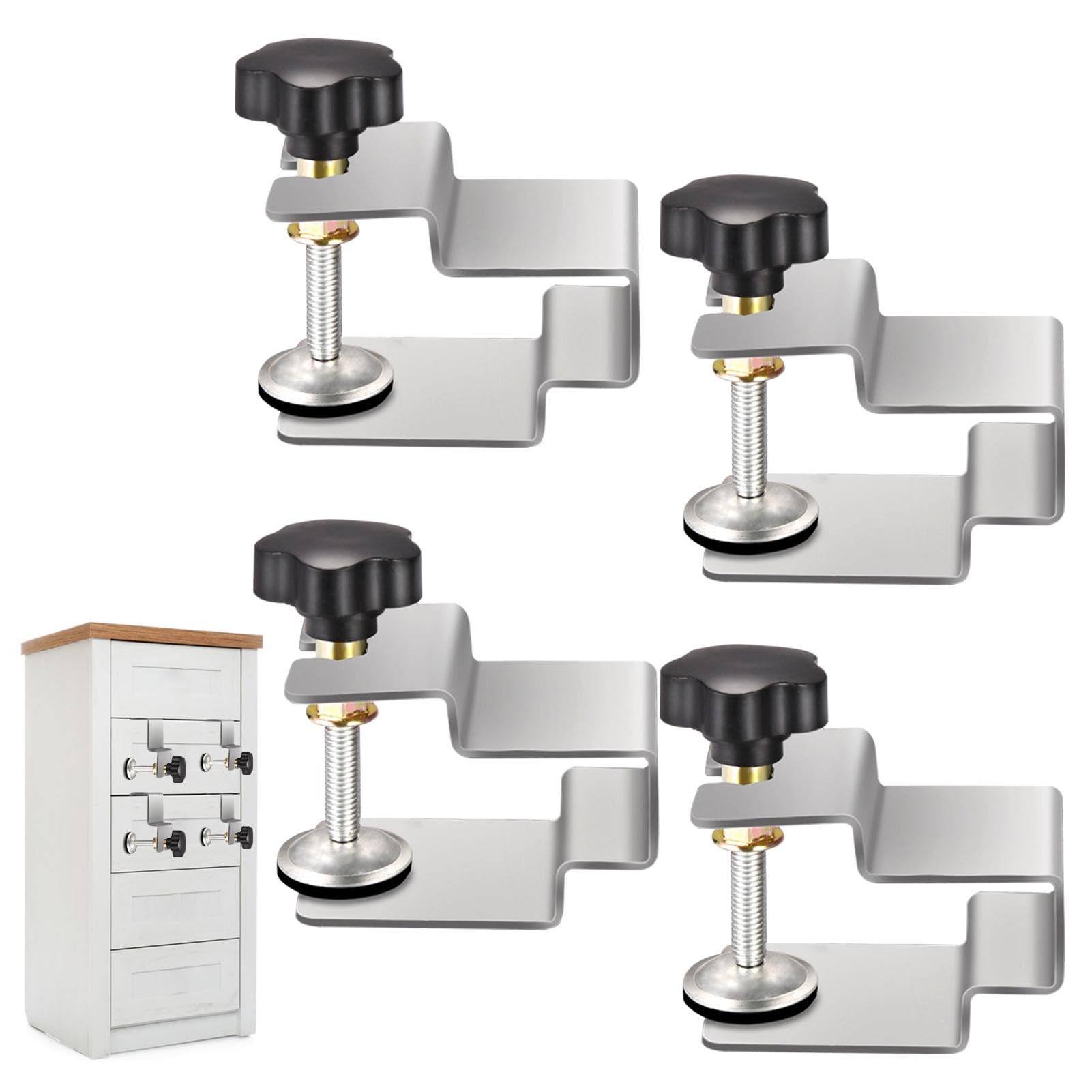 Serre-Joints En C - Lot De 2 - Pour Fixation Meubles Et Tiroirs