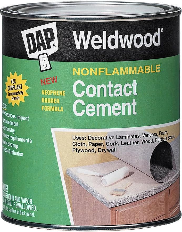 Pegamento de Contacto DAP Weldwood No Inflamable Galón miniatura 3