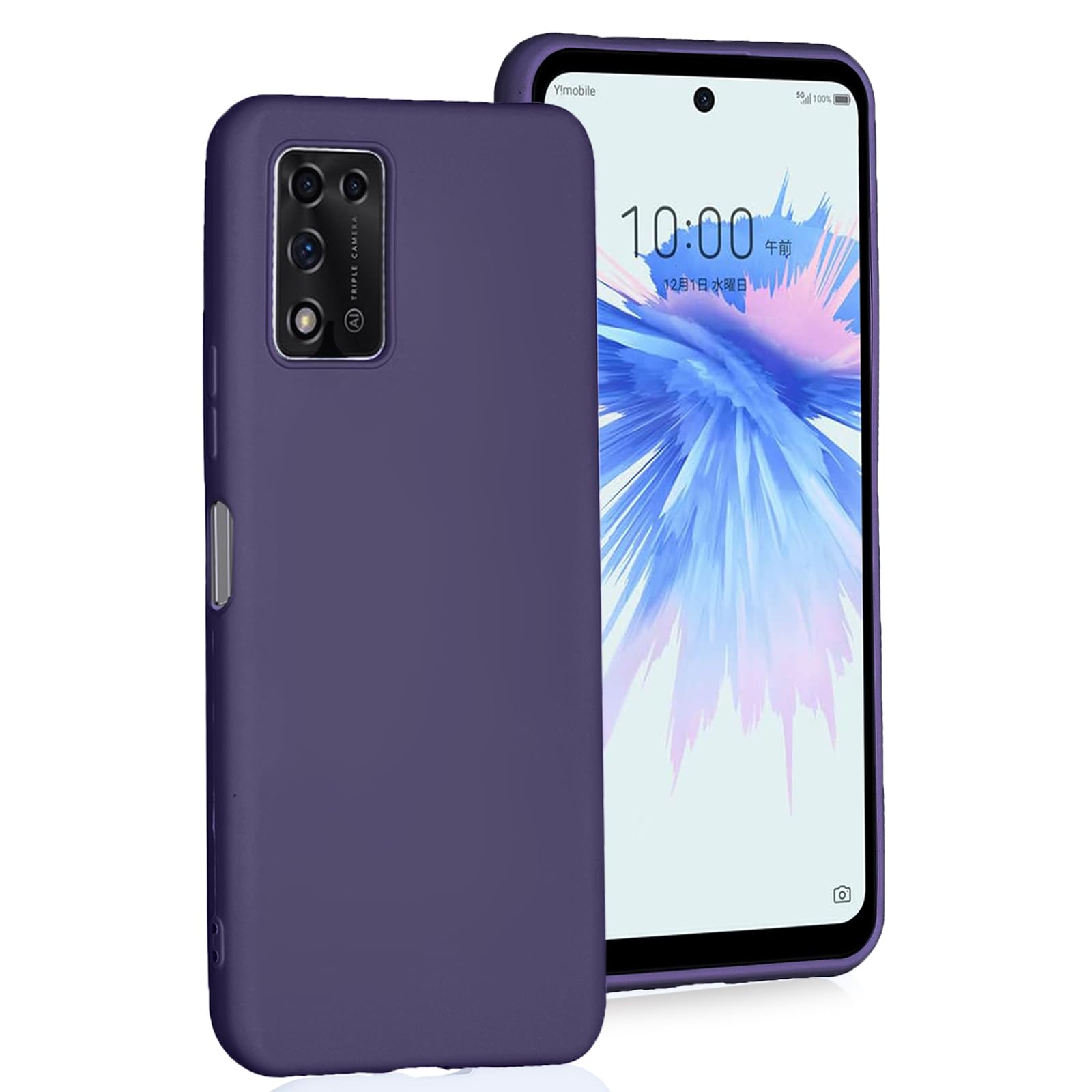 Libero 5G Ⅲ A202ZT／パープル　ケース付き Amazon.co.jp: 【 Lanfyo 】ZTE Libero 5G III A202ZT 対応