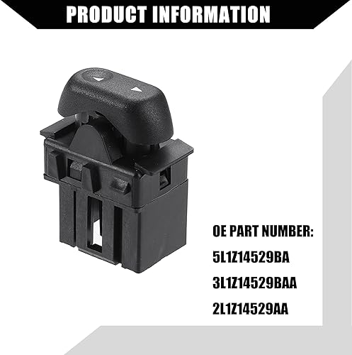 Miniatura 7 de NO.5L1Z-14529-BA Botones de interruptor de control de ventana para Ford Expedition 2003-2006 para Ford F-150 2004-2008  lado del pasajerointerruptor