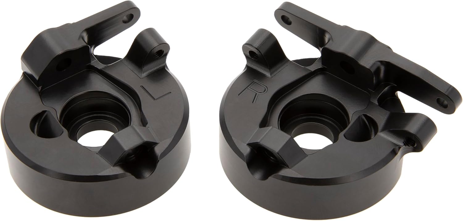 MEUS RACING Brass Steering Knuckles for for Vanquish H10 Optic Sparco Yokohama RTR 1/10 RC Crawler Upgrades Parts, L-124grams/R-128grams