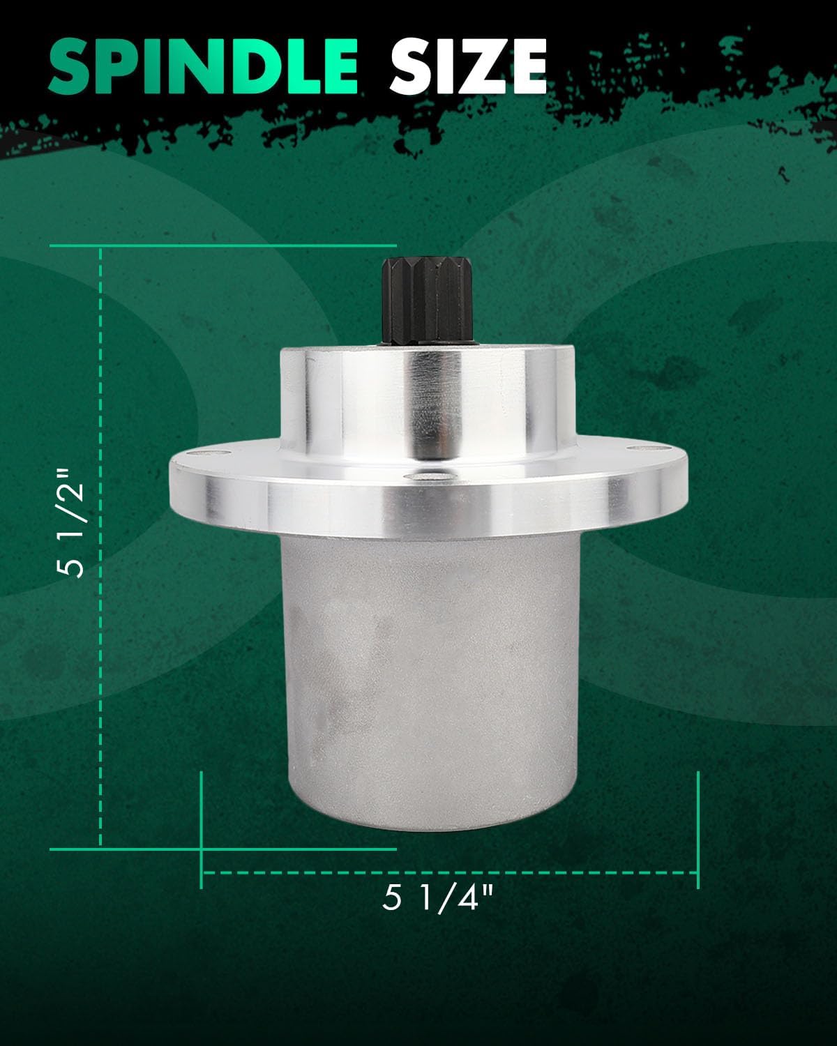 SCITOO Mower Deck Spindle Spindle Assembly for Hustler Zero Turn FasTrak & FasTrak SD Models