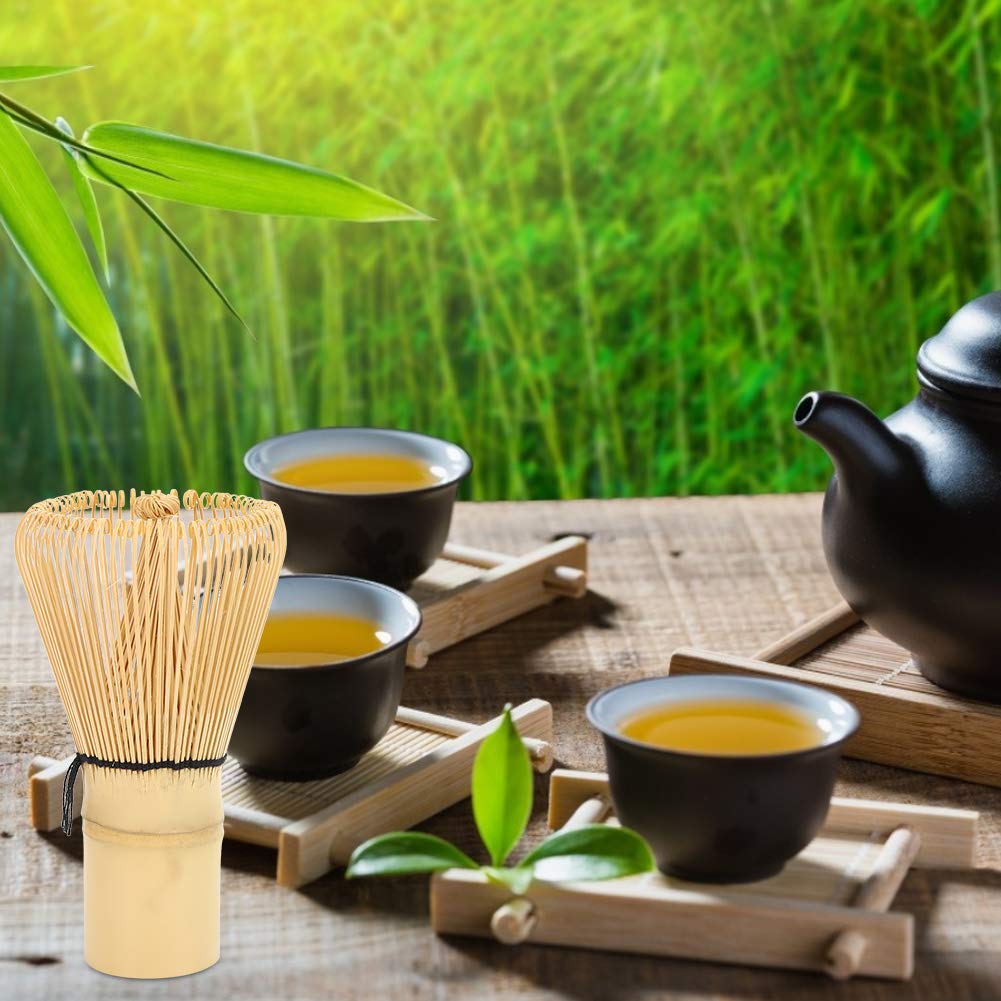 Traditional Matcha Tea Whisk 120 Prongs Brush Tool Tea Accessories for Matcha Making