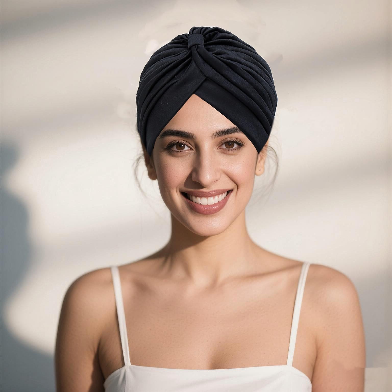 4 Pcs Foulard en Bambou pour Femme - Turban, Bonnet de Nuit, Chimio pour Perte de Cheveux, Cancer, Chimiothérapie