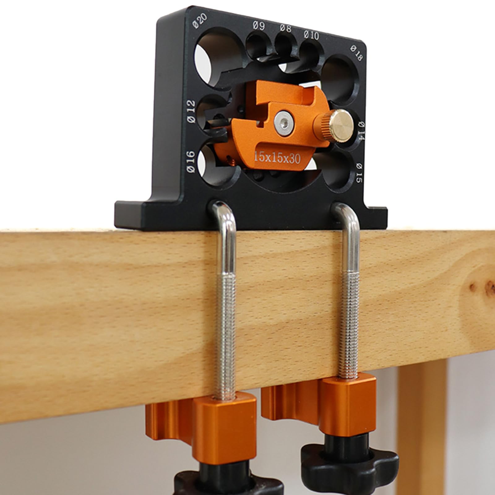 Dübelschneiderplatten-Vorrichtungs-Sets mit 9 Löchern, geeignet für effiziente und genaue Holzformung, Handwerk, Tischlerei