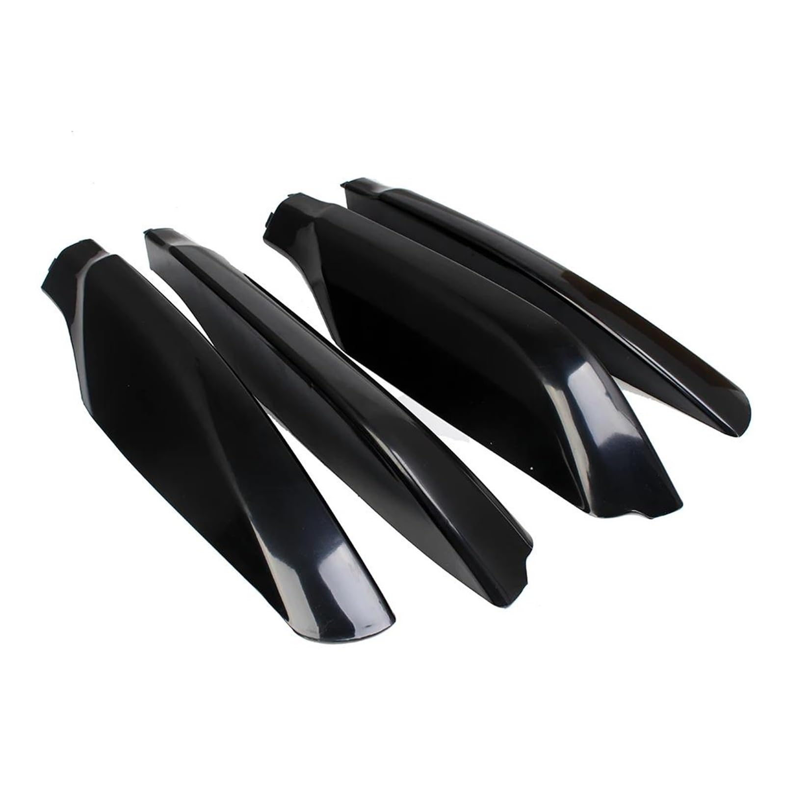 Dachrelings 4 Stücke Dach Rack Abdeckung Dach Bar Dach Schiene Ende Shell Ersetzen Für Toyota Für Land Für Cruiser Für Prado 150 FJ150 2010-2019 Dachträger