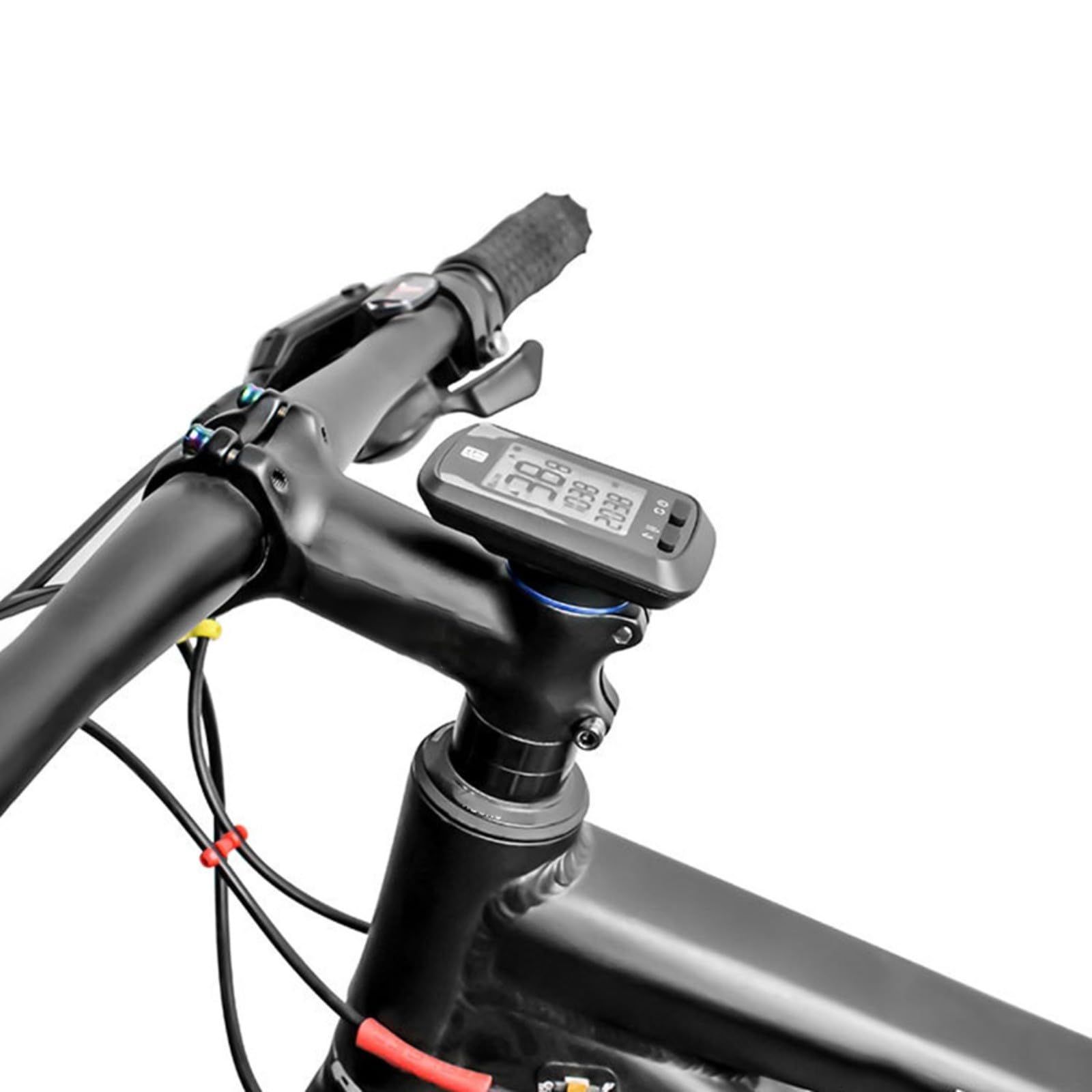 Kit de inserción de soporte de montaje de cronómetro de bicicleta para Garmin para Wahoo para Bryton Material ABS acabado negro engranaje para ciclistas al aire libre (G)